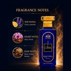 ST.JOHN King Cobra Eau De Parfum (EDP) 100ML | Premium Long Lasting Perfume