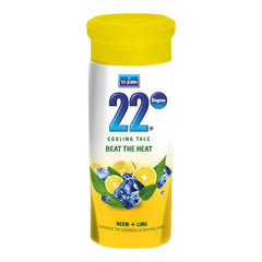 VI-JOHN 22 Degree Cooling Talc Beat The Heat Neem and Lime 300GM