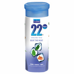 VI-JOHN TALC 22 DEGREE CLASSIC COOLING TALC(BEAT THE HEAT-NEEM+SANDAL+MINT)100GM