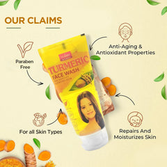 VI-JOHN TURMERIC FACE WASH 50ML
