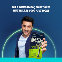 VI-JOHN Masterstroke Ultra Pro | 5 Blade Shaving Razors for Men
