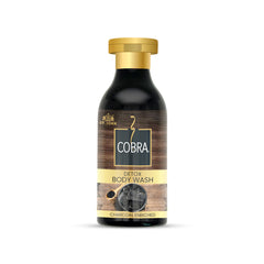 Cobra Charcoal Enriched Body Wash for Deep Cleansing, Detox & Refreshing Fragrance | For All Skin Types | Activated Charcoal Formula - Vijohnkart.com