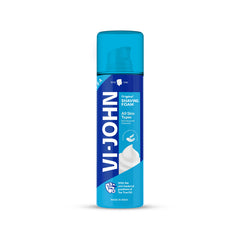 VI-JOHN Shaving Foam All Skin Types | Dermatologically Tested | 400GM