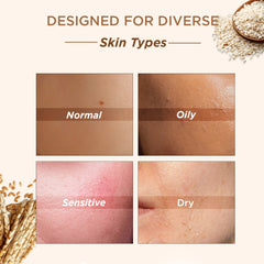 Rice Water & Ceramide Face Wash for Glowing Skin - 100 ml