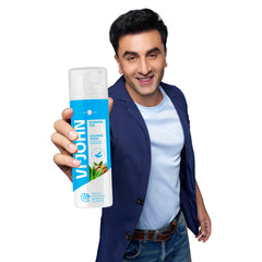 VI-JOHN Calming Aqua Shaving Gel with Almond Oil & Aloe Vera | For All skin type | 200ML