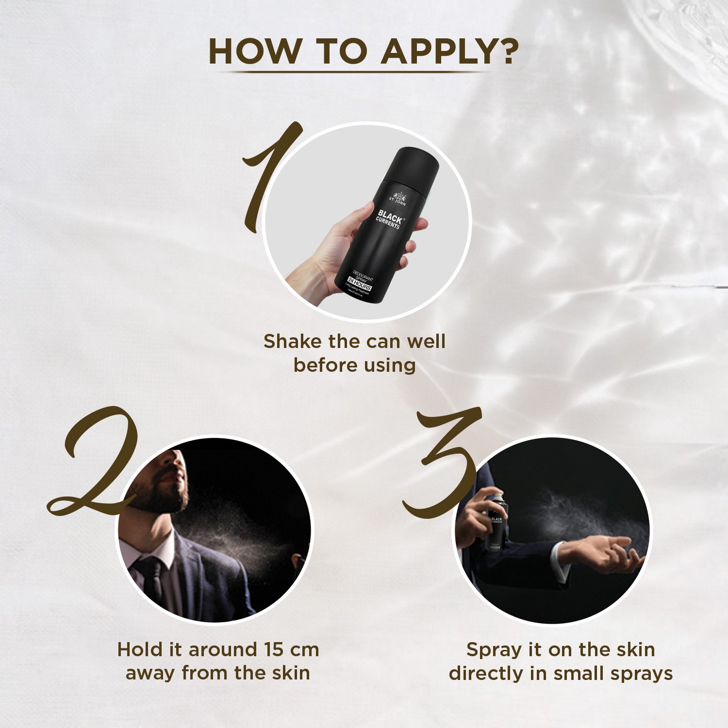 ST. JOHN Black Currant Deodorant – Citrus, Spicy & Woody Notes – Bold & Adventurous Scent – 150ml - Vijohnkart.com