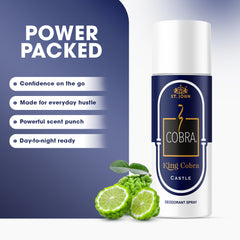ST. JOHN King Cobra Castle Deodorant Spray 150 ML