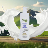 VI-JOHN NATURALE Cleansing Milk with Milk 500ml |Protein For Deep Pore Cleansing | Removes Dirt Pollutants | Effective Makeup Remover | Moisturizing Cleanser | For All Skin Types