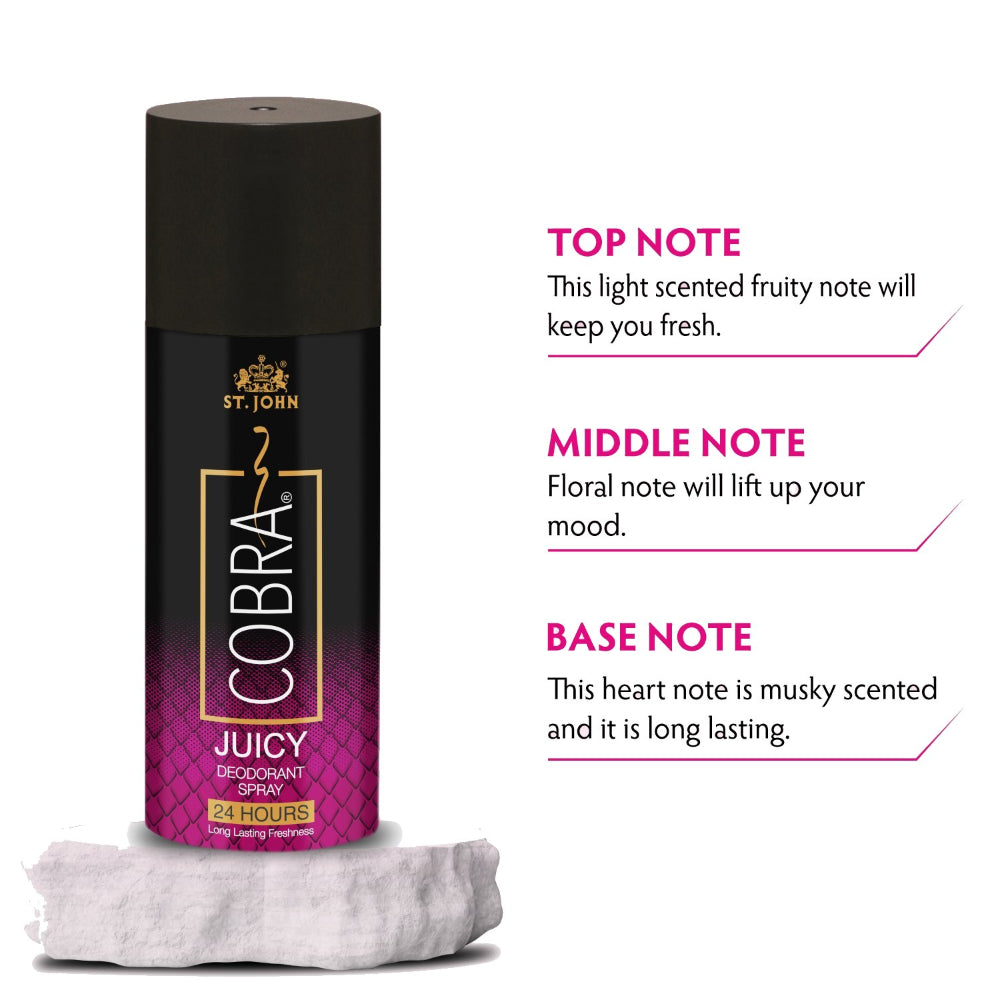 Cobra juicy deodorant spray best Perfume for men in India
