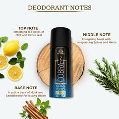 ST. John Cobra Unisex Gift Box – Cool Deodorant & Limited Edition Perfume