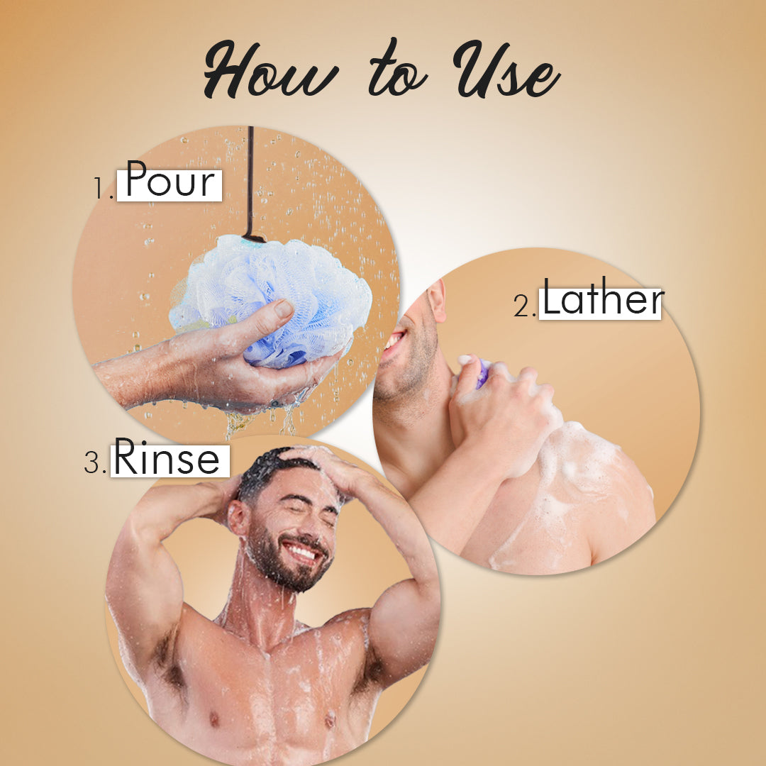 Cobra Natural Body Wash | Jojoba & Argan Oil for Deep Moisture & Radiant Skin - Vijohnkart.com