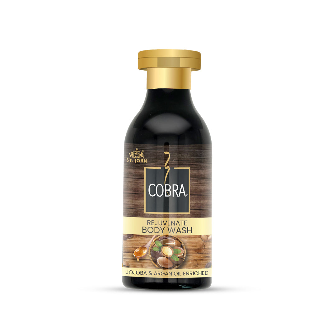Cobra Natural Body Wash | Jojoba & Argan Oil for Deep Moisture & Radiant Skin - Vijohnkart.com