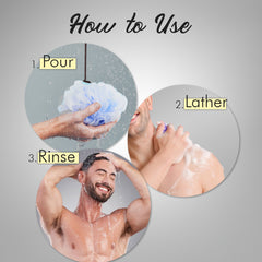 Cobra Charcoal Enriched Body Wash for Deep Cleansing, Detox & Refreshing Fragrance | For All Skin Types | Activated Charcoal Formula - Vijohnkart.com