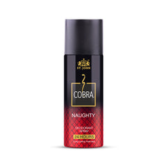 Cobra Naughty Deo 150 ML | Long-Lasting Deodorant Spray For Men and Women