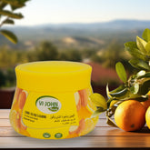 VI-JOHN NATURALE Lemon, Tea Tree & Almond | Styling Hair Cream Strength & Shine | Non-Sticky Formula and Curl defining cream | for All Hair Types | 140ML