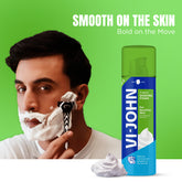 VI-JOHN Shaving Foam For Sensitive Skin | 400GM