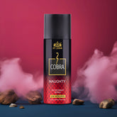 Cobra Naughty Deo 150 ML | Long-Lasting Deodorant Spray For Men and Women