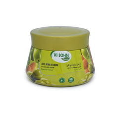 VI-JOHN Naturale Olive, Heena & Almond Hair Cream 140ML | for All Hair Types