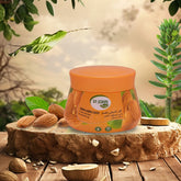 VI-JOHN NATURALE Spanish Almond & Cactus | Styling Hair Cream Strength & Shine | Non-Sticky Formula and Curl defining cream | for All Hair Types | 140ML