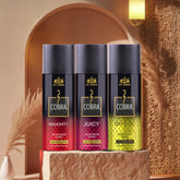 ST.JOHN Cobra Pack of 3 Deodorant Spray Combo ( Naughty + Juicy + Daytime)(Pack of 3-150ML Each)