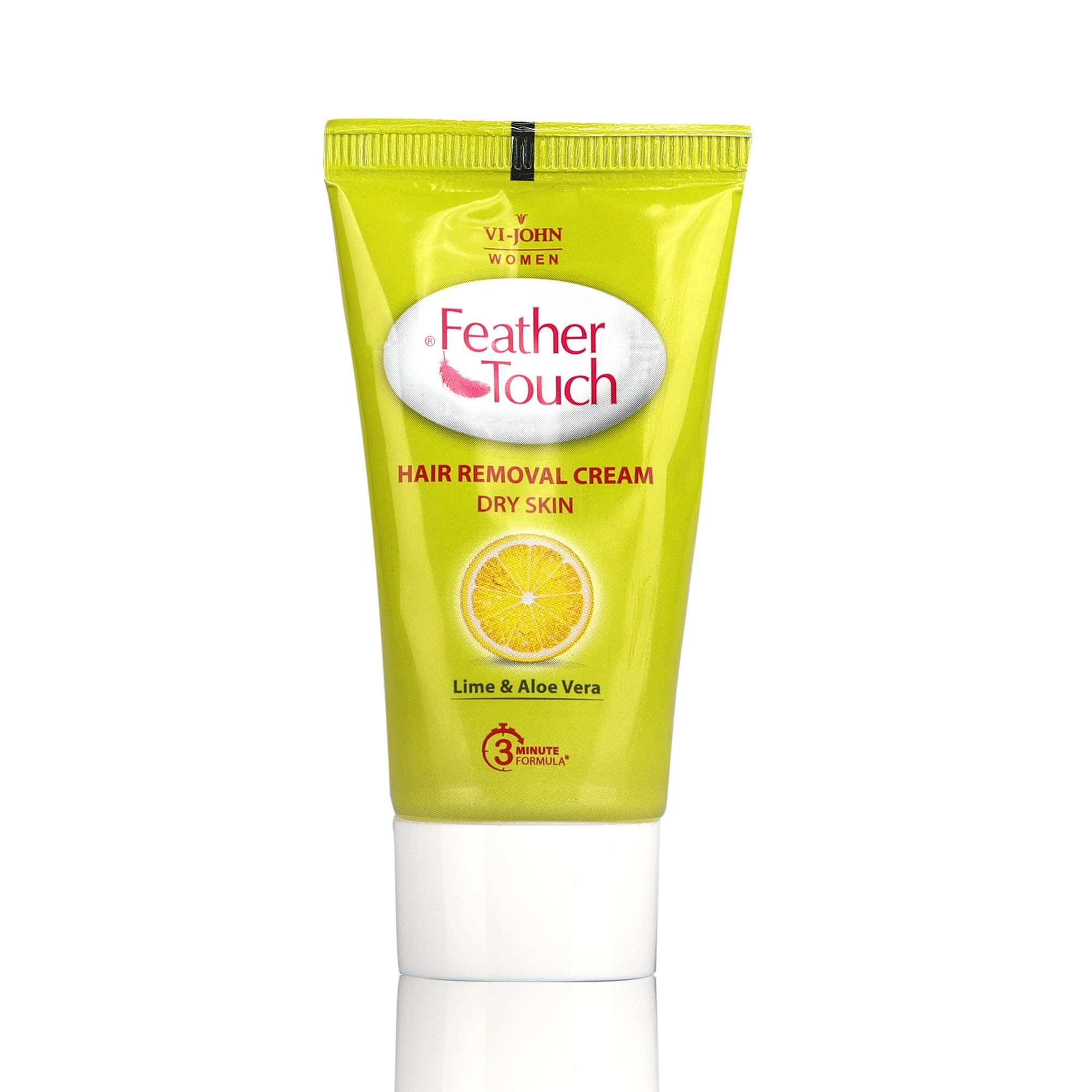 Lime and Aloe vera hair removal cream for dry skin