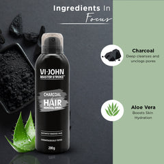 Master Stroke Painless Hair Removal Spray with Charcoal Extract- 200 ML - Vijohnkart.com