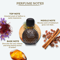 ST. John Cobra Unisex Gift Set | Live Deodorant 150ml & Limited Edition Perfume 60ml | Long-Lasting Fragrance for Men & Women