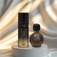 ST. John Cobra Unisex Gift Set | Live Deodorant 150ml & Limited Edition Perfume 60ml | Long-Lasting Fragrance for Men & Women