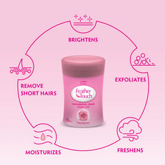 VI-John Feather touch cream rose 40 GM (JAR)