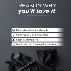 Charcoal Face Wash For Deep Cleansing | Oil Control | Detox & Refresh - 100 ml