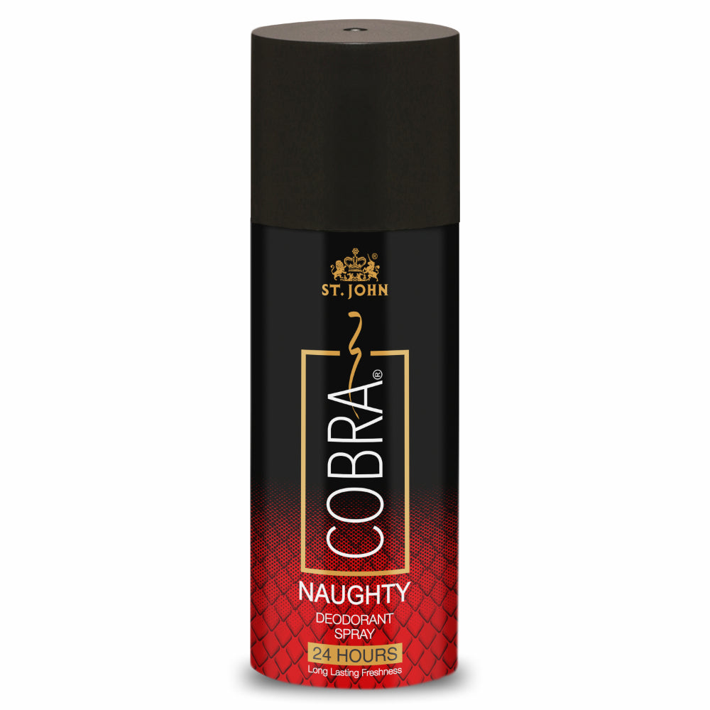 st john cobra naughty deodorant spray for men
