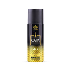 Cobra Live Long-lasting Deodorant Body Spray 150 ML