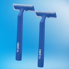 VI-JOHN Twin Blade Shaving Razor- 5 Units