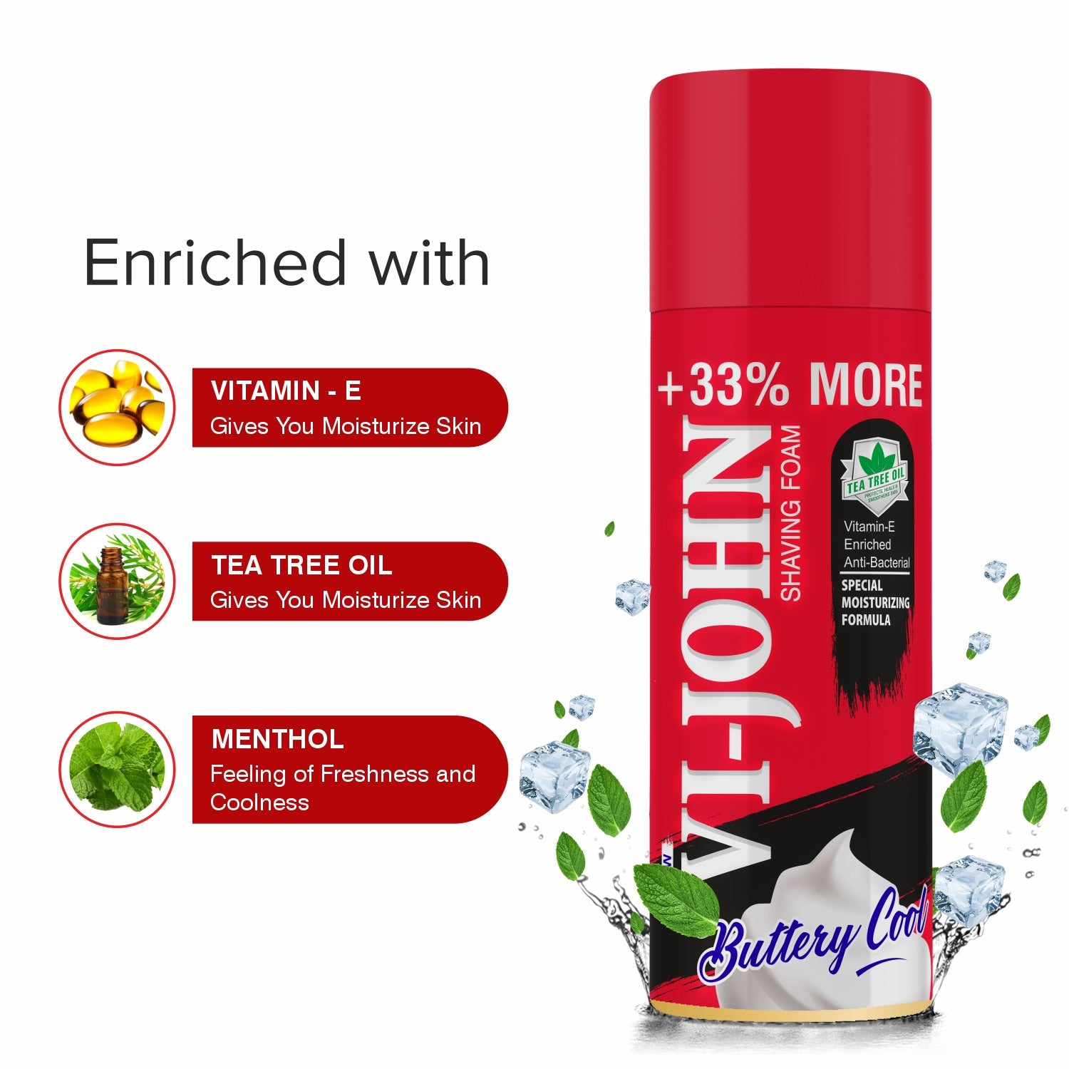 Vi-john premium Shaving Foam For Men