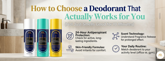 How to Choose a Deodorant That Actually Works for You (Not Just Smells Good for 10 Minutes)