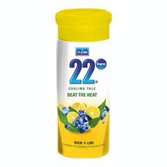 VI-JOHN 22 Degree Cooling Talc Beat the Heat Neem and Lime-100g