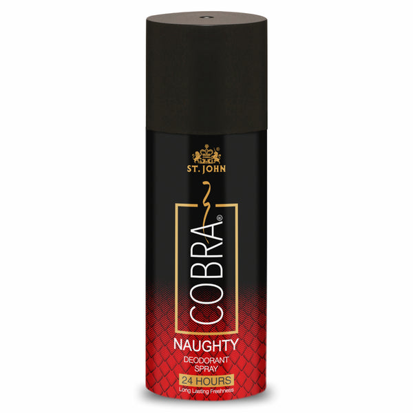 Cobra Naughty Long-lasting Deodorant Body Spray Deo, Deodorant For Men & Women 150 ML