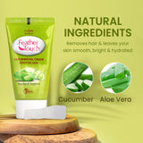 Aloe vera and Cucumber hair removal cream for sensitive skin