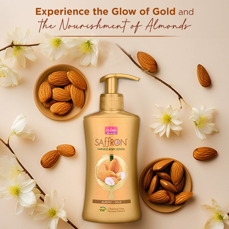 Almond & Gold Fairness Body Lotion - 250 ml