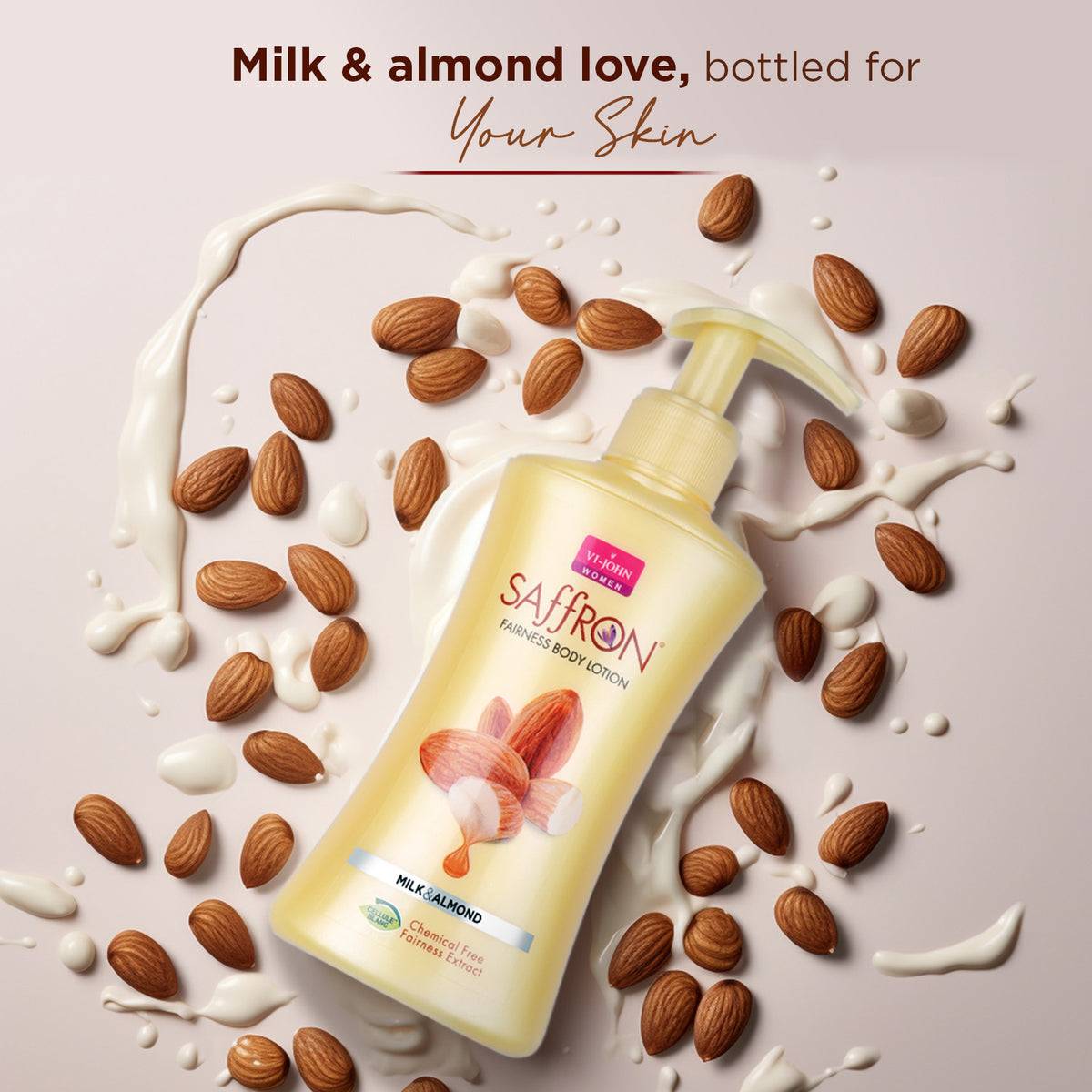 Milk Almond Fairness Body Lotion - 250 ml