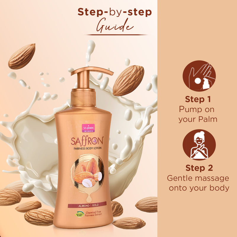 Almond & Gold Fairness Body Lotion - 250 ml