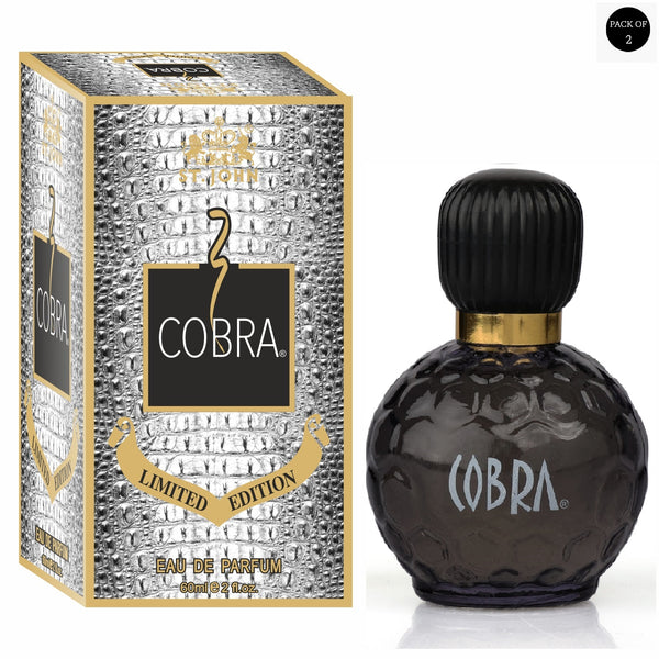 Cobra Limited Edition Perfume 60 ML- Pack of 2