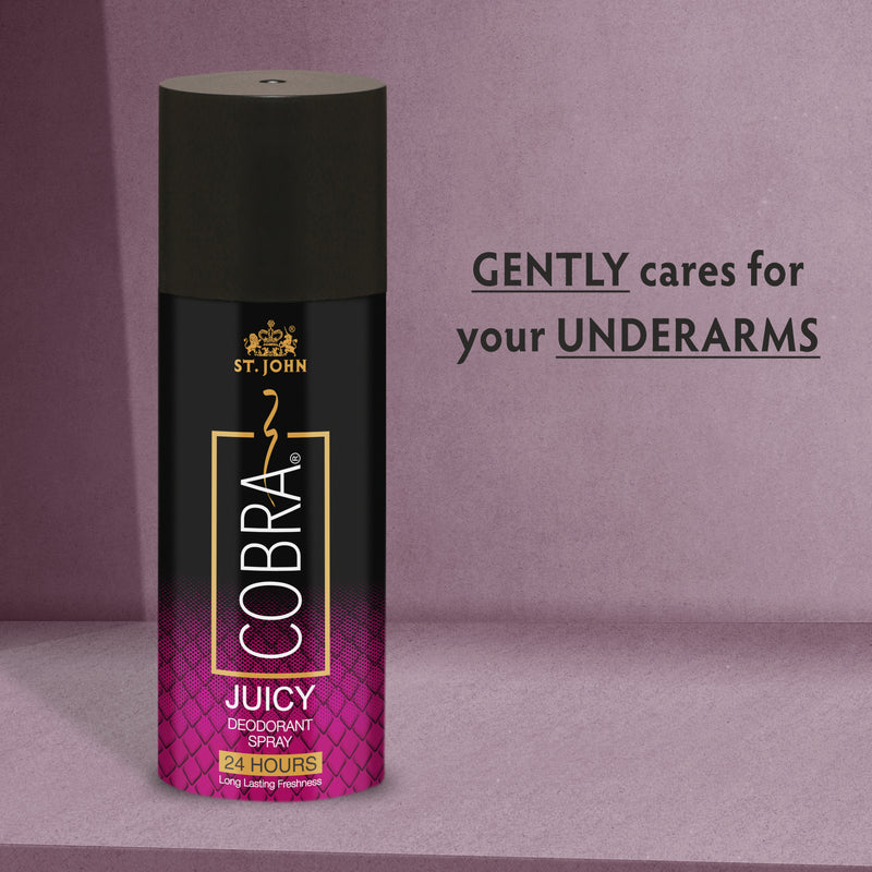 Cobra juicy deodorant spray for men