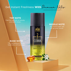 Cobra Daytime Deo 150 ML | Best Long-lasting Deodorant For Men