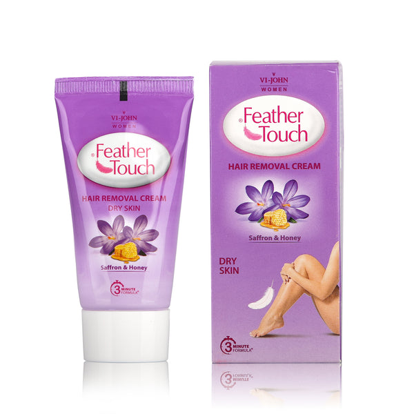 Feather touch saffron and honey hair removal cream
