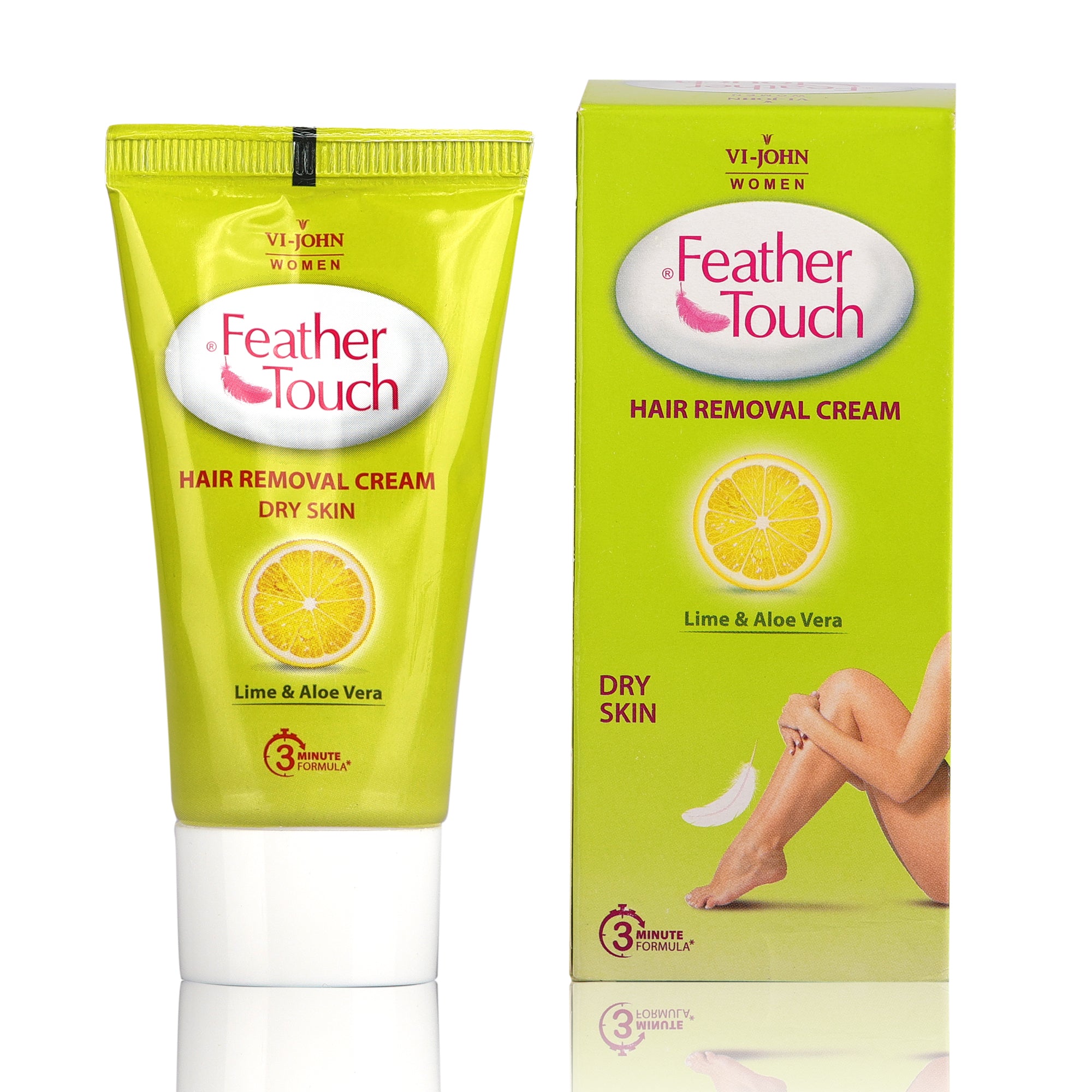 Lime and Aloe vera hair removal cream for normal skin
