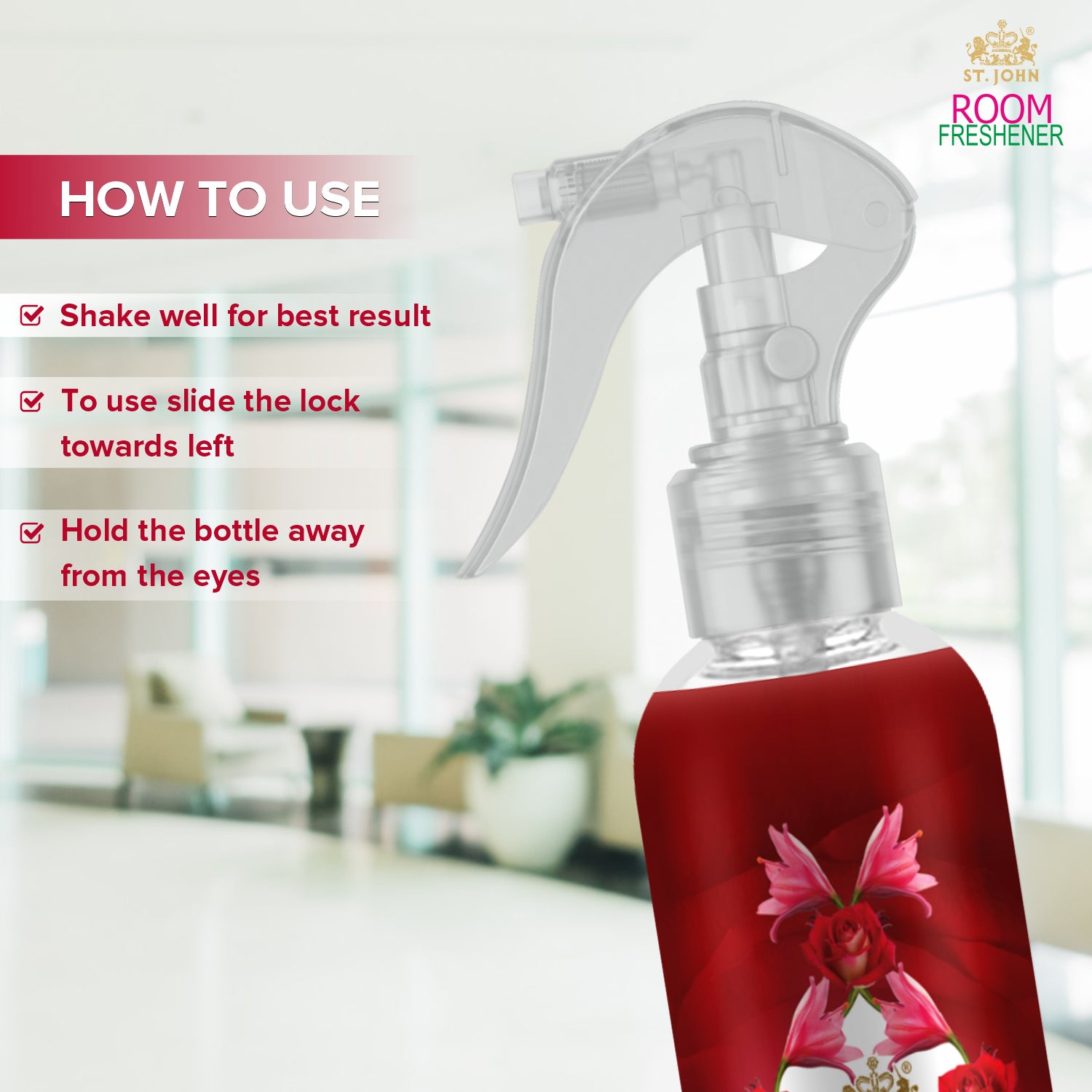 Room freshener how to use