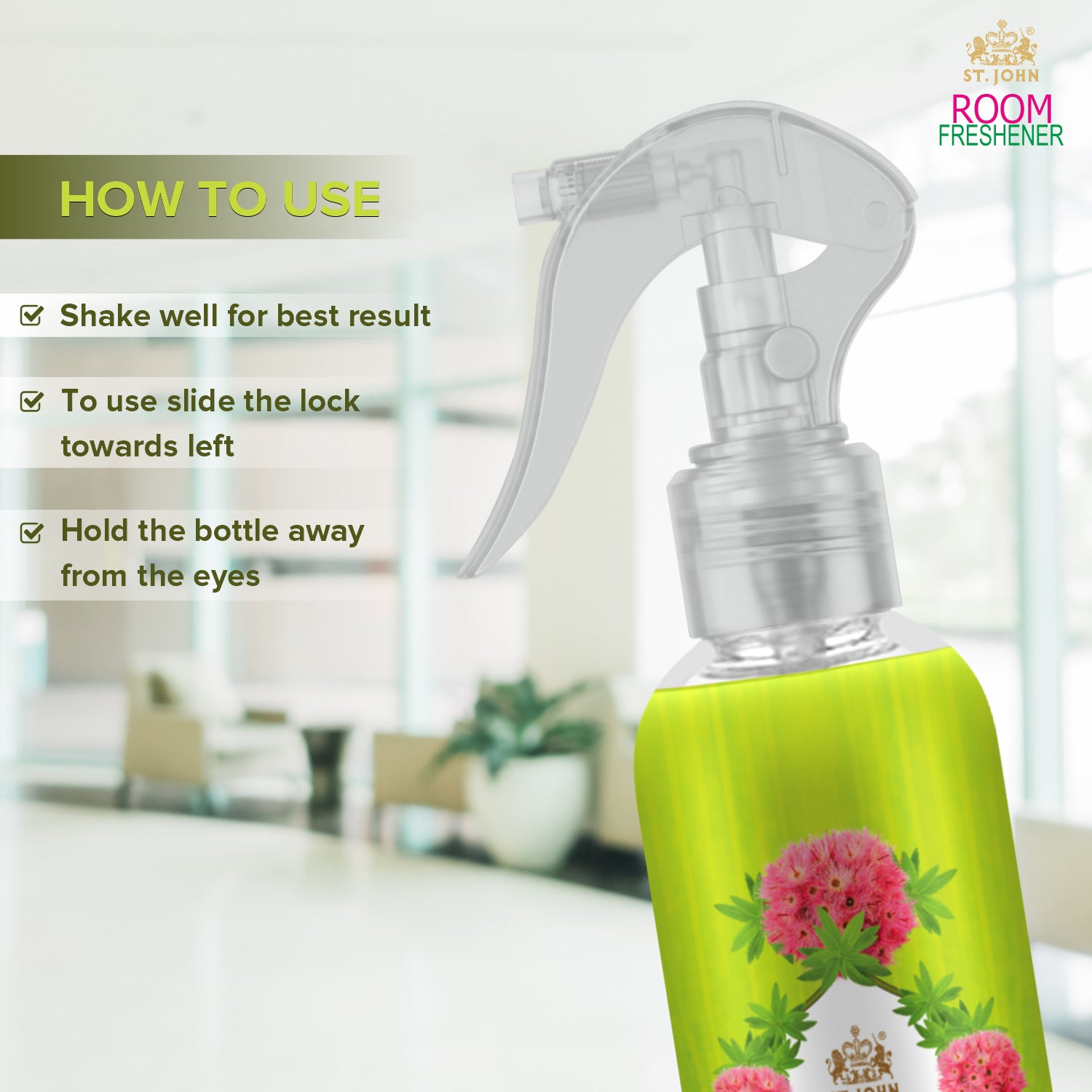 room freshener how to use