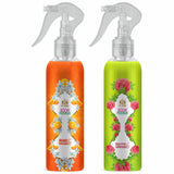 ST.JOHN Room Freshener | Long Lasting Fragrance | Orange Rajnigandha | Eucalyptus Lemongrass | Combo Pack Of 2 X 250 ML