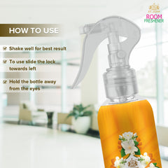 How to use room freshener